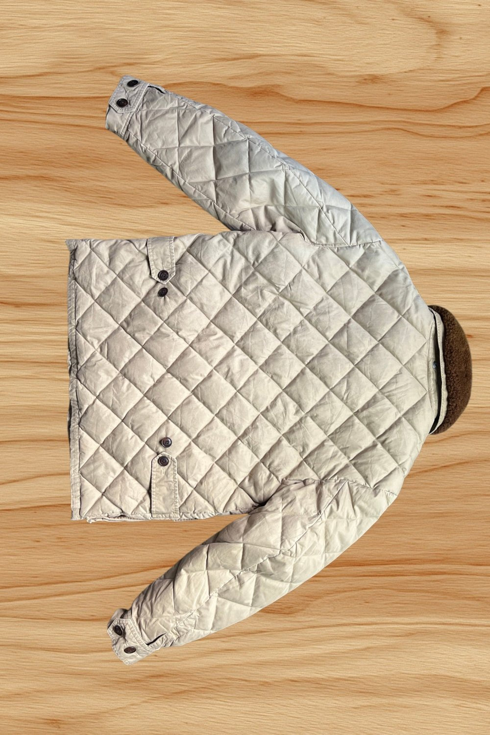 Polo Ralph Lauren Steppjacke Beige Gr. M – Vintage RLX Modell
