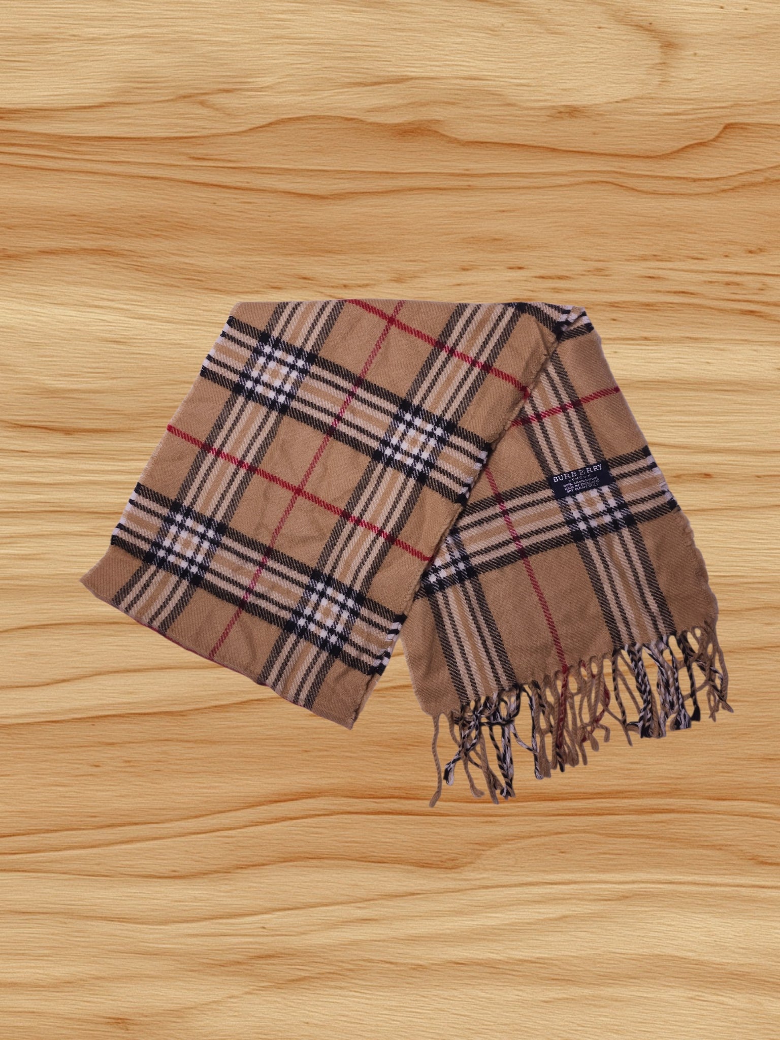 Burberry London Schal Vintage Lambswool