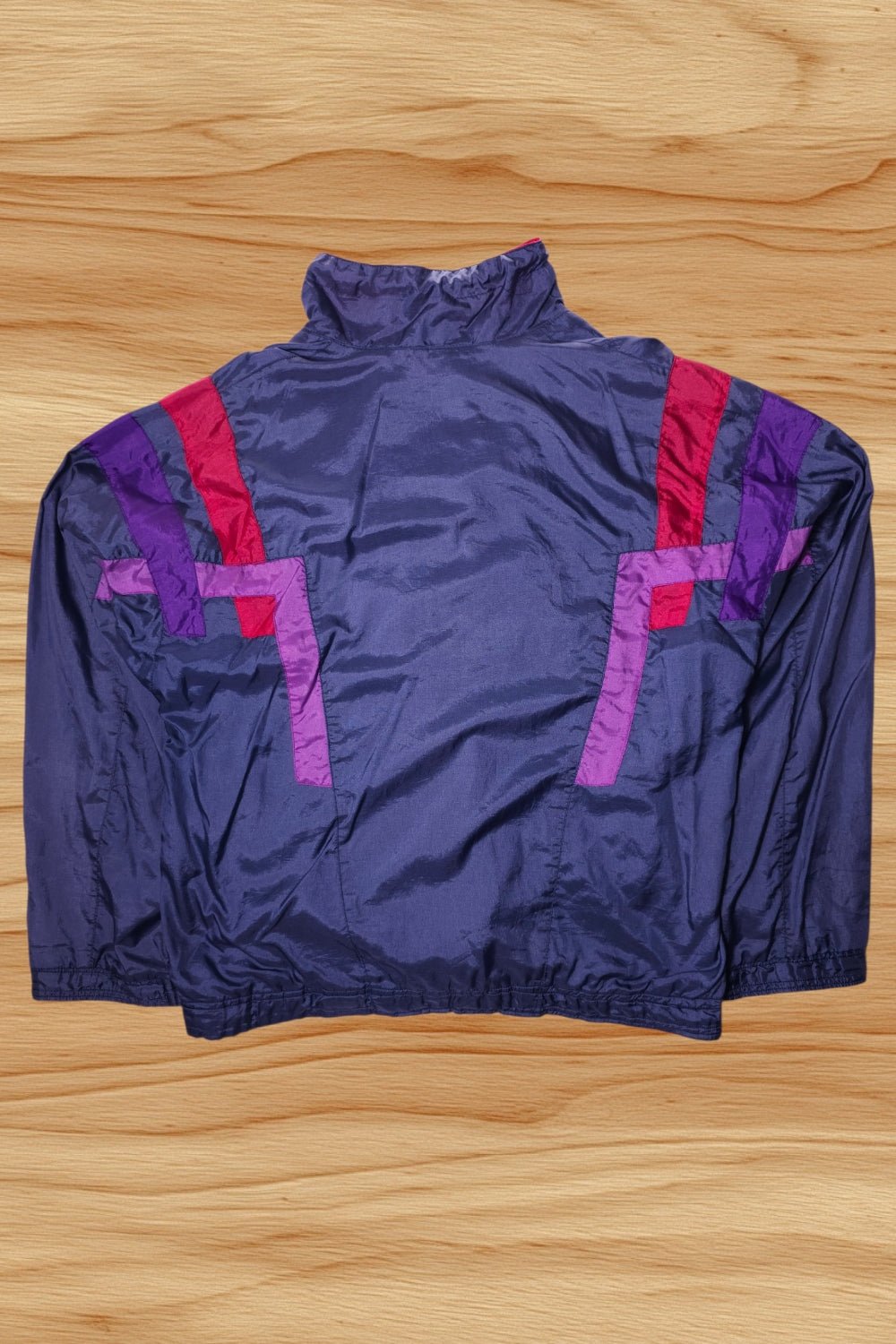 Nike Vintage 80s/90s Windbreaker Grau Multicolor Gr. M