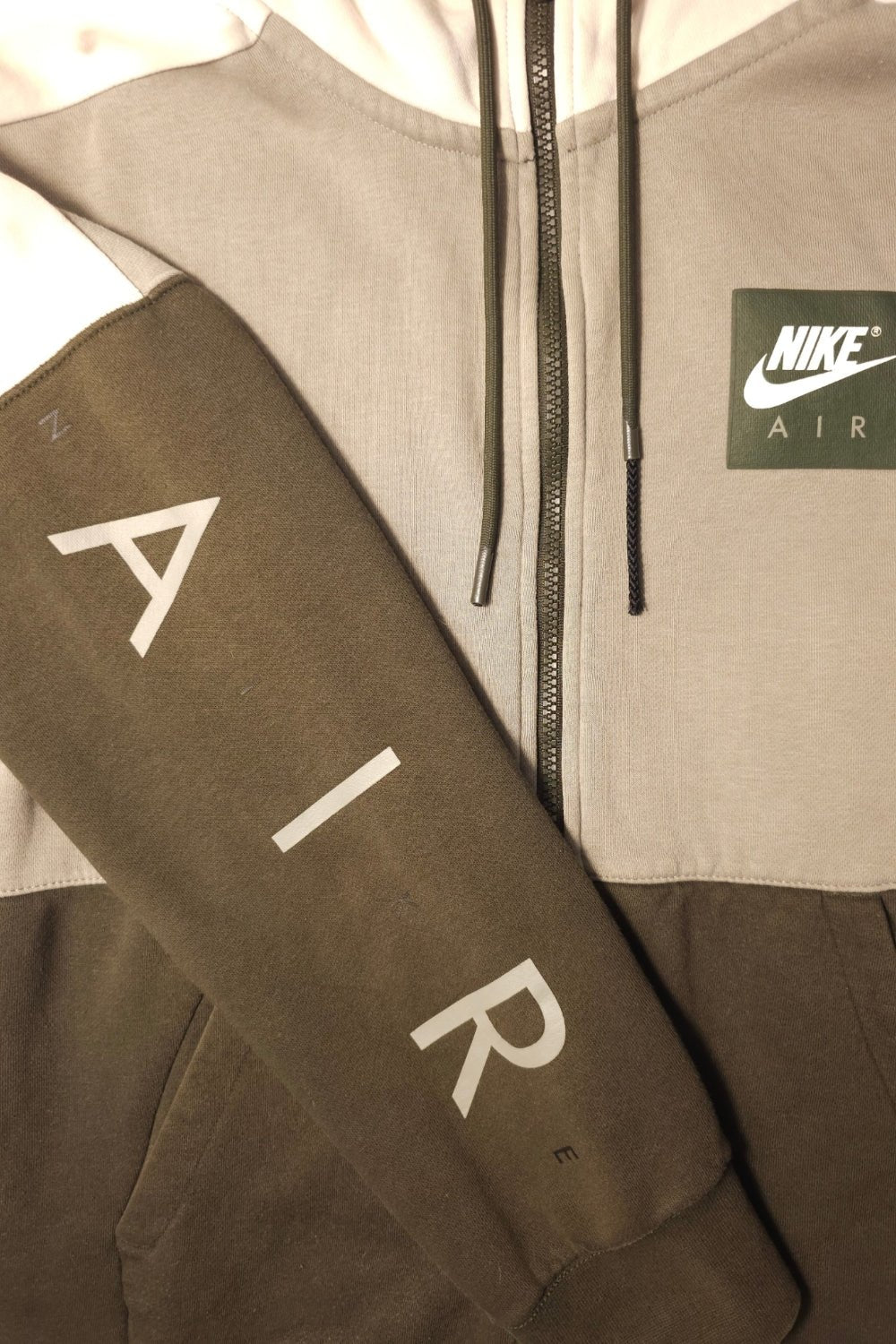 Nike Air Sportswear Zip-Hoodie Grün Gr. S
