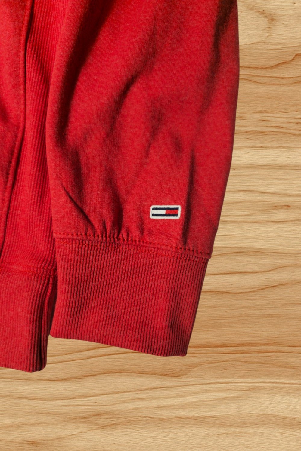Tommy Jeans Hoodie Rot Gr. L, Neu mit Etikett