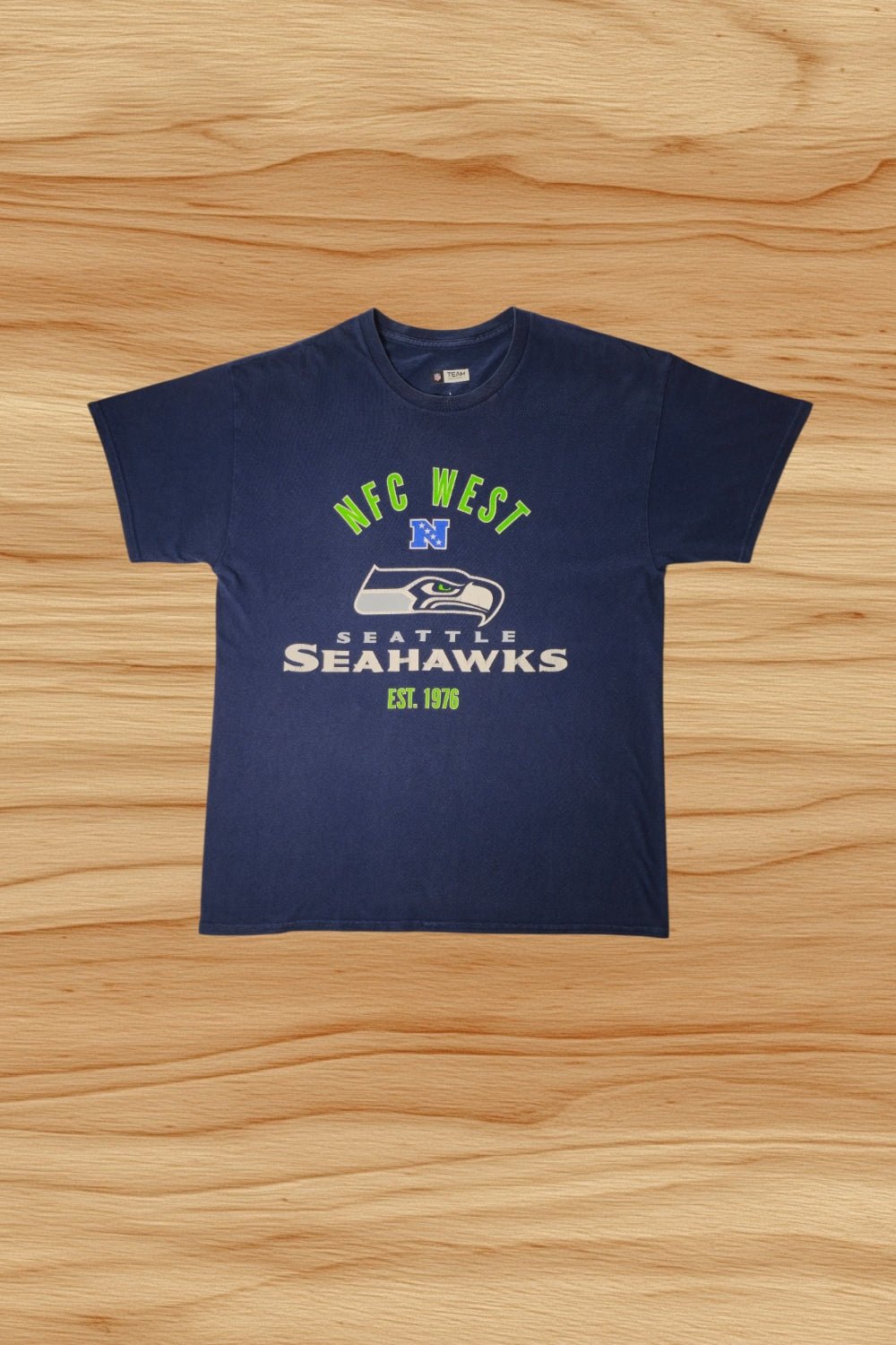 Seattle Seahawks NFL Team Apparel T-Shirt Navy Gr. L