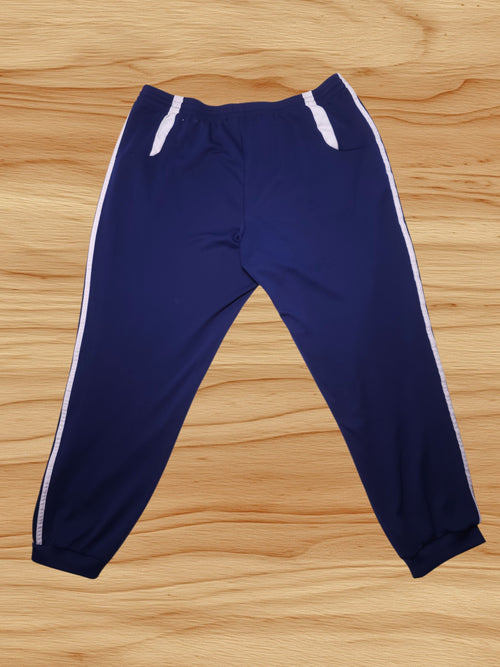 Adidas FC Schalke 04 Trainingshose Blau Gr. XXL