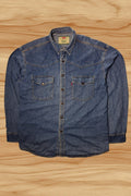 Levi’s Denim 90er Westernhemd Gr. XL