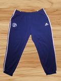 Adidas FC Schalke 04 Trainingshose Blau Gr. XXL