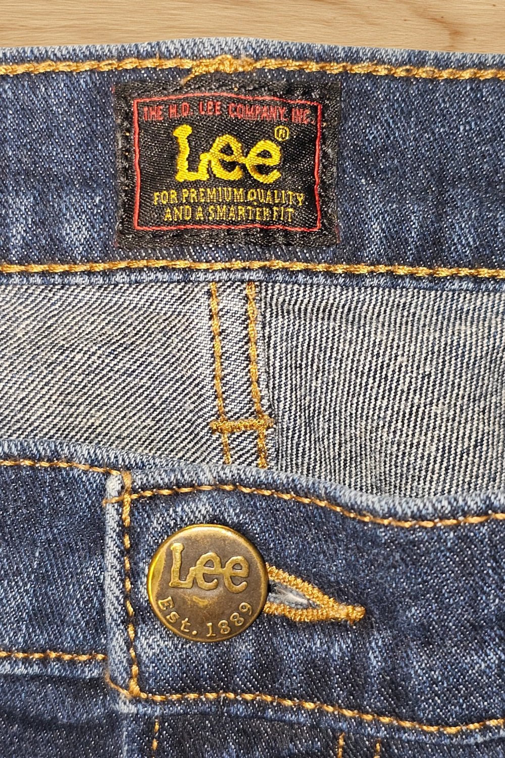 Lee Daren Zip Fly Jeans Herren W34 L32 Straight/Regular