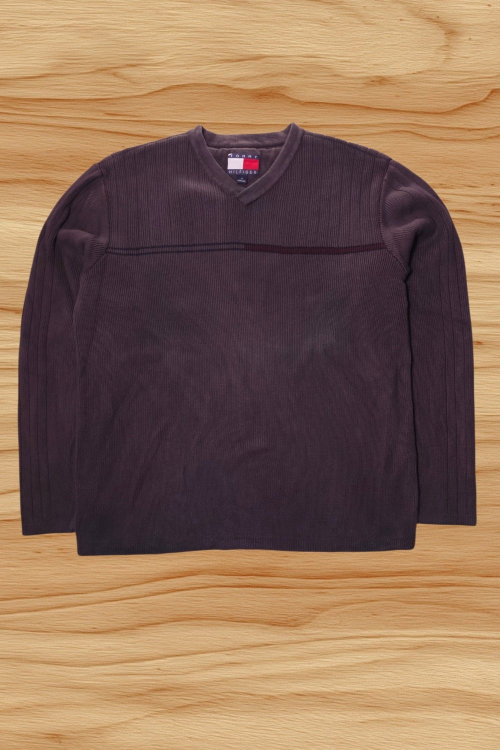 Tommy Hilfiger Vintage Strickpullover Braun Gr. M