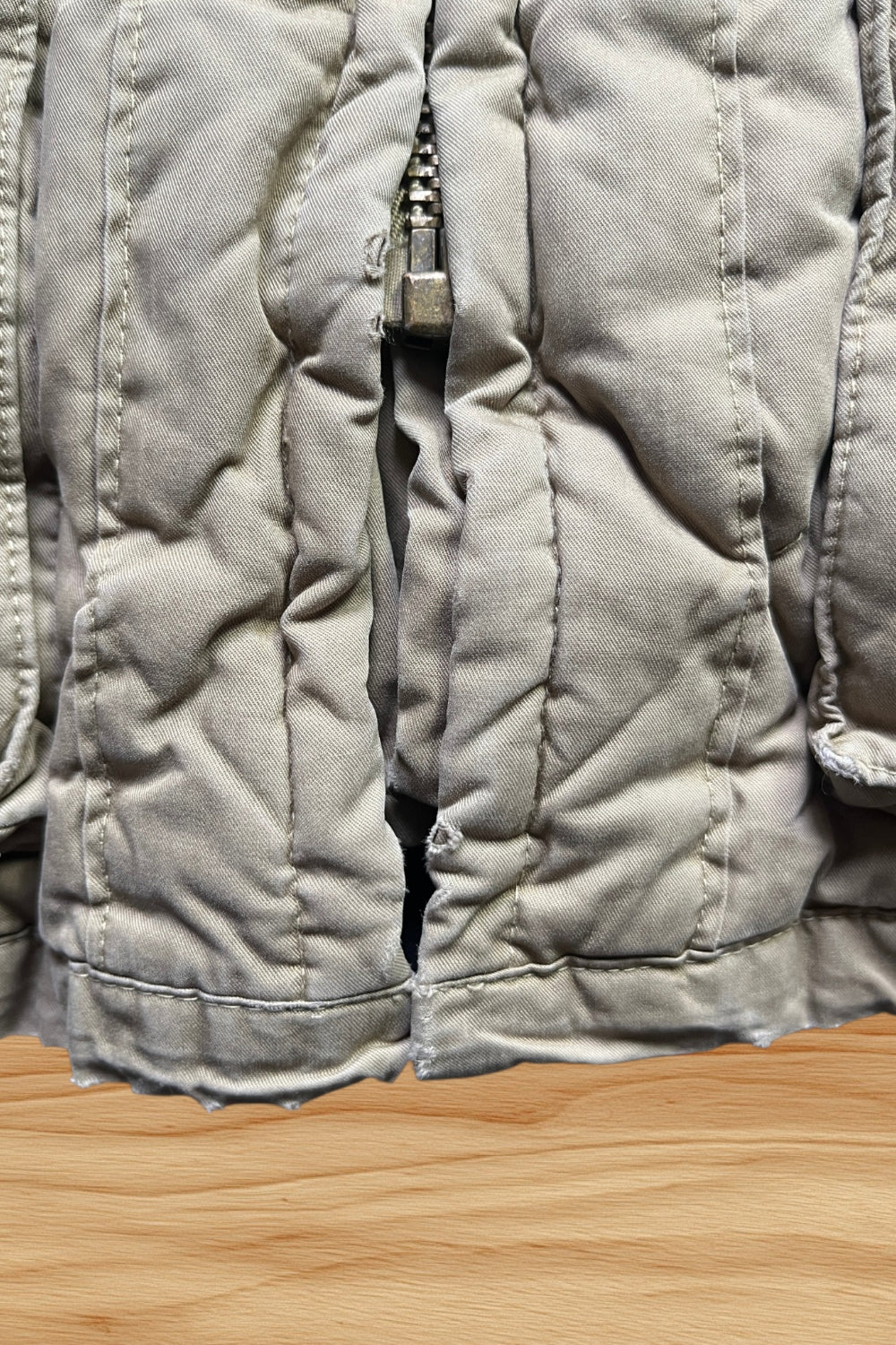 Polo Ralph Lauren Steppjacke Beige Gr. M – Vintage RLX Modell