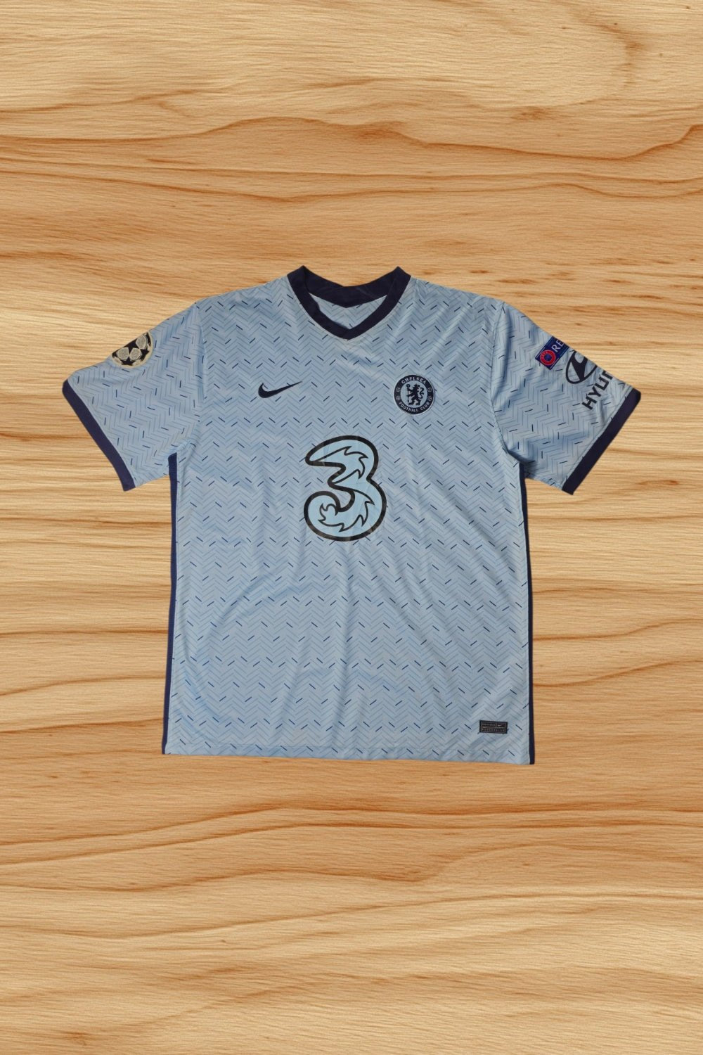 Chelsea FC Nike Dri-FIT Trikot Hellblau – Mason Mount #19, Gr. XXL