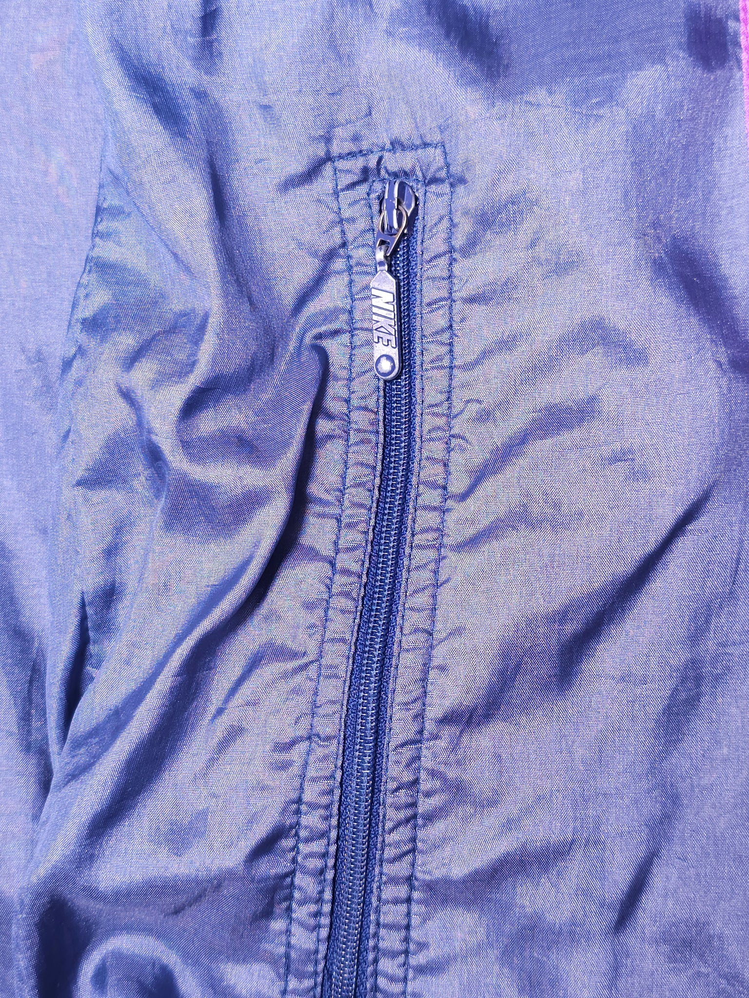 Nike Vintage 80s/90s Windbreaker Grau Multicolor Gr. M
