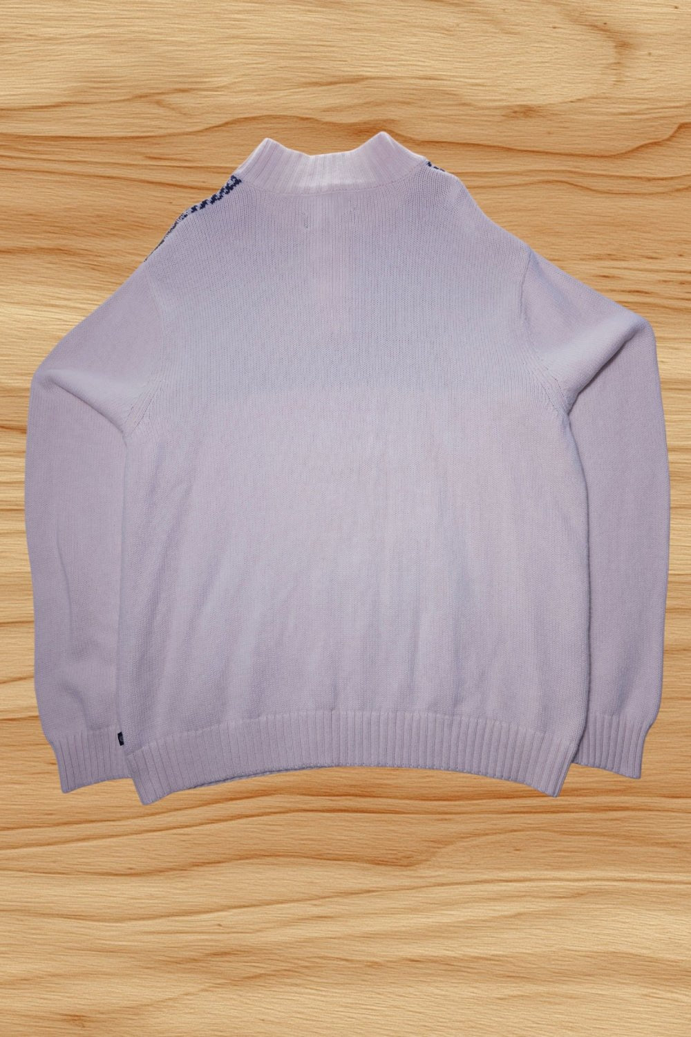 Chaps Strickpullover Beige Muster Gr. L