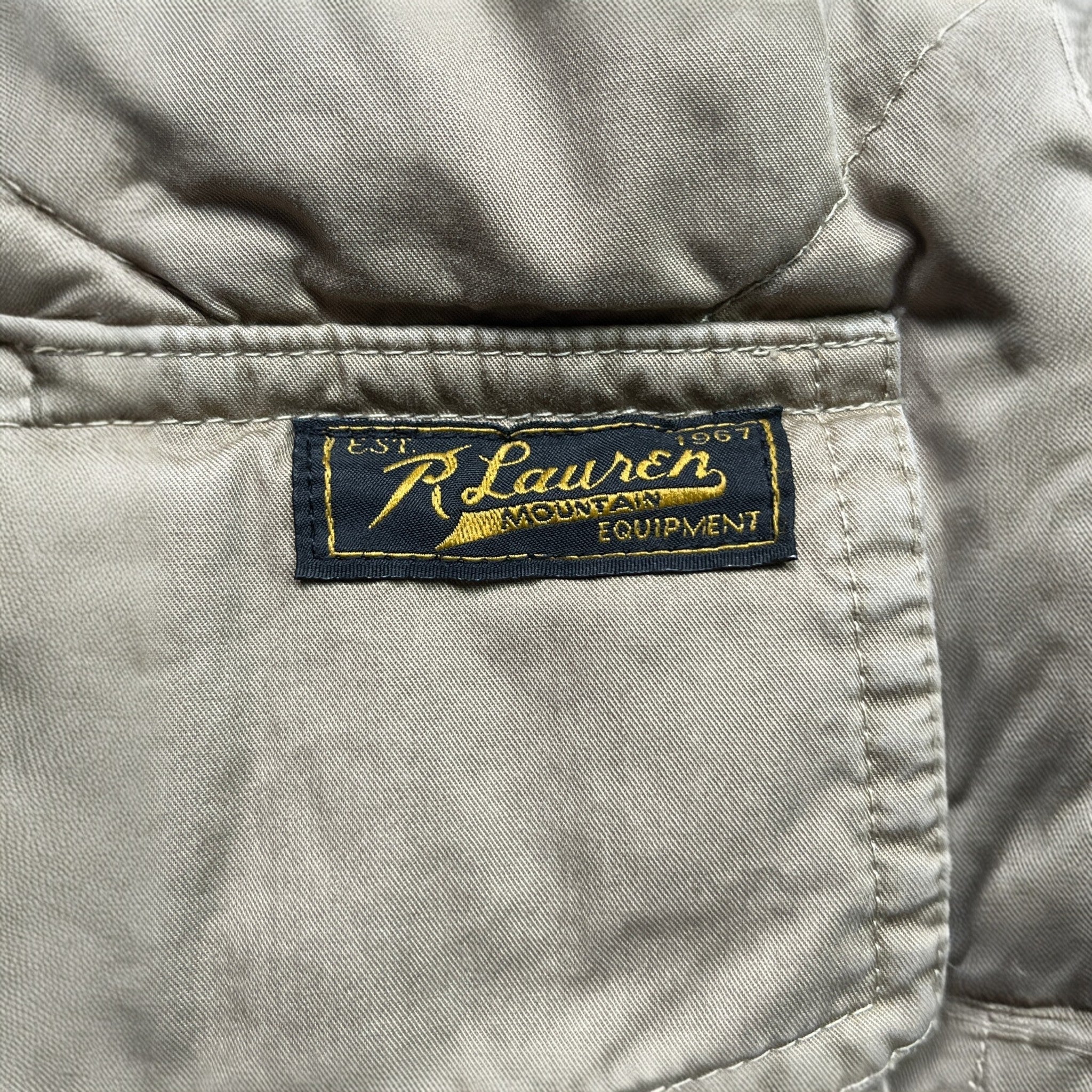 Polo Ralph Lauren Steppjacke Beige Gr. M – Vintage RLX Modell